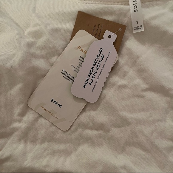 NWT! Fabletics “Kaylee Pullover” Oversized Slouchy Sweatshirt - Picture 6 of 7